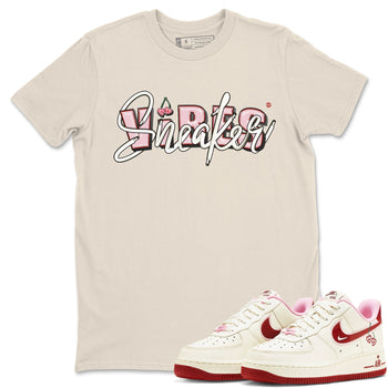 Air Force 1 Valentines Day Sneaker Match Tees Sneaker Vibes Sneaker Tees Air Force 1 Valentines Day Sneaker Release Tees Unisex Shirts