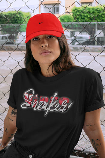 Jordan 1 Chicago Sneaker Match Tees Sneaker Vibes Sneaker Tees Jordan 1 Chicago Sneaker Release Tees Unisex Shirts