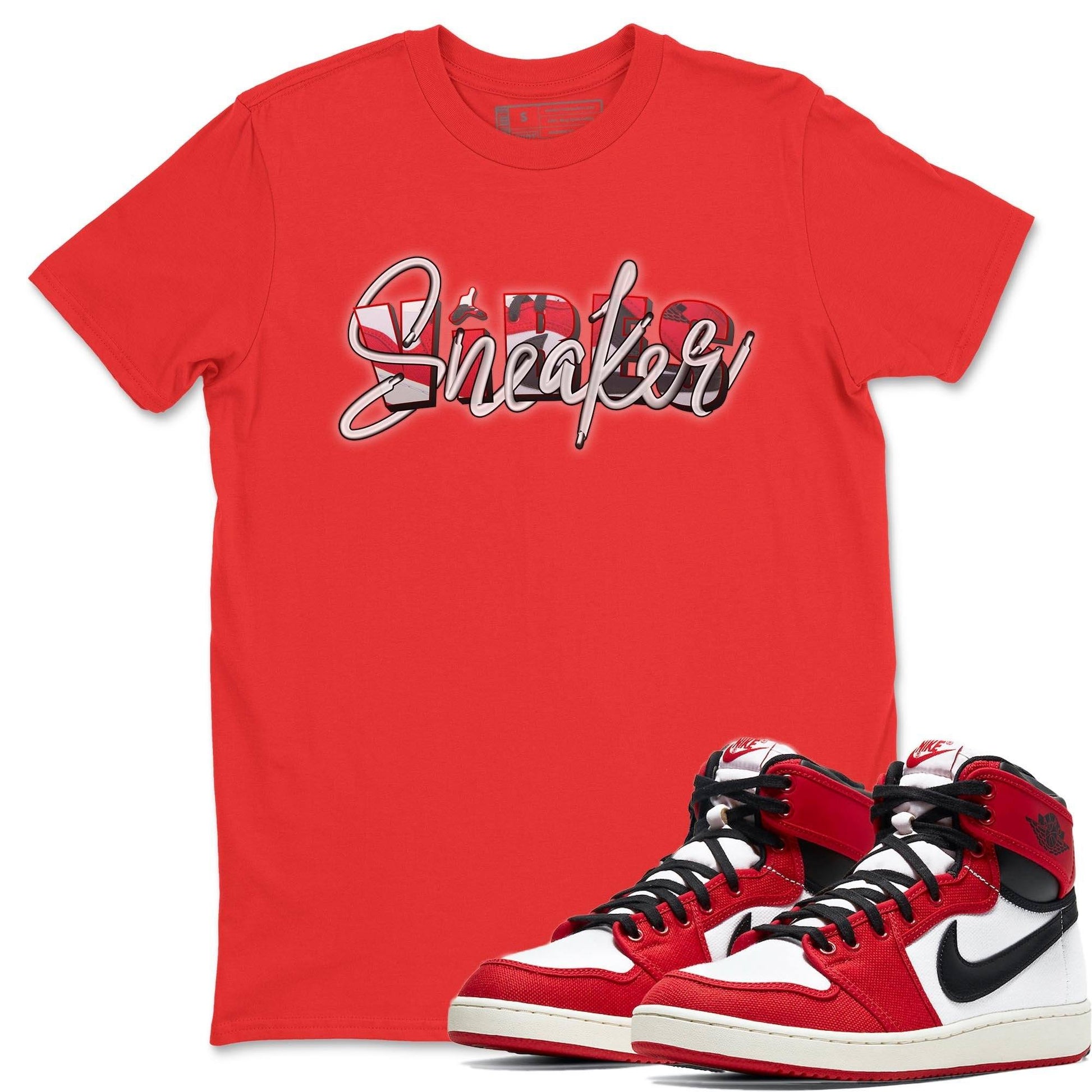 Jordan 1 Chicago Sneaker Match Tees Sneaker Vibes Sneaker Tees Jordan 1 Chicago Sneaker Release Tees Unisex Shirts