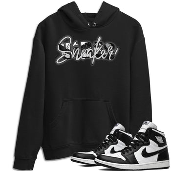 Jordan 1 Black White Sneaker Match Tees Sneaker Vibes Sneaker Tees Jordan 1 Black White Sneaker Release Tees Unisex Shirts