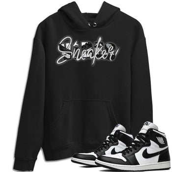 Jordan 1 Black White Sneaker Match Tees Sneaker Vibes Sneaker Tees Jordan 1 Black White Sneaker Release Tees Unisex Shirts