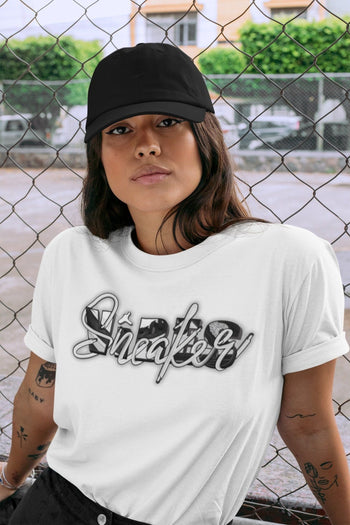 Jordan 1 Black White Sneaker Match Tees Sneaker Vibes Sneaker Tees Jordan 1 Black White Sneaker Release Tees Unisex Shirts