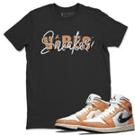 Jordan 1 Brushstroke Sneaker Match Tees Sneaker Vibes Sneaker Tees Jordan 1 Brushstroke Sneaker Release Tees Unisex Shirts