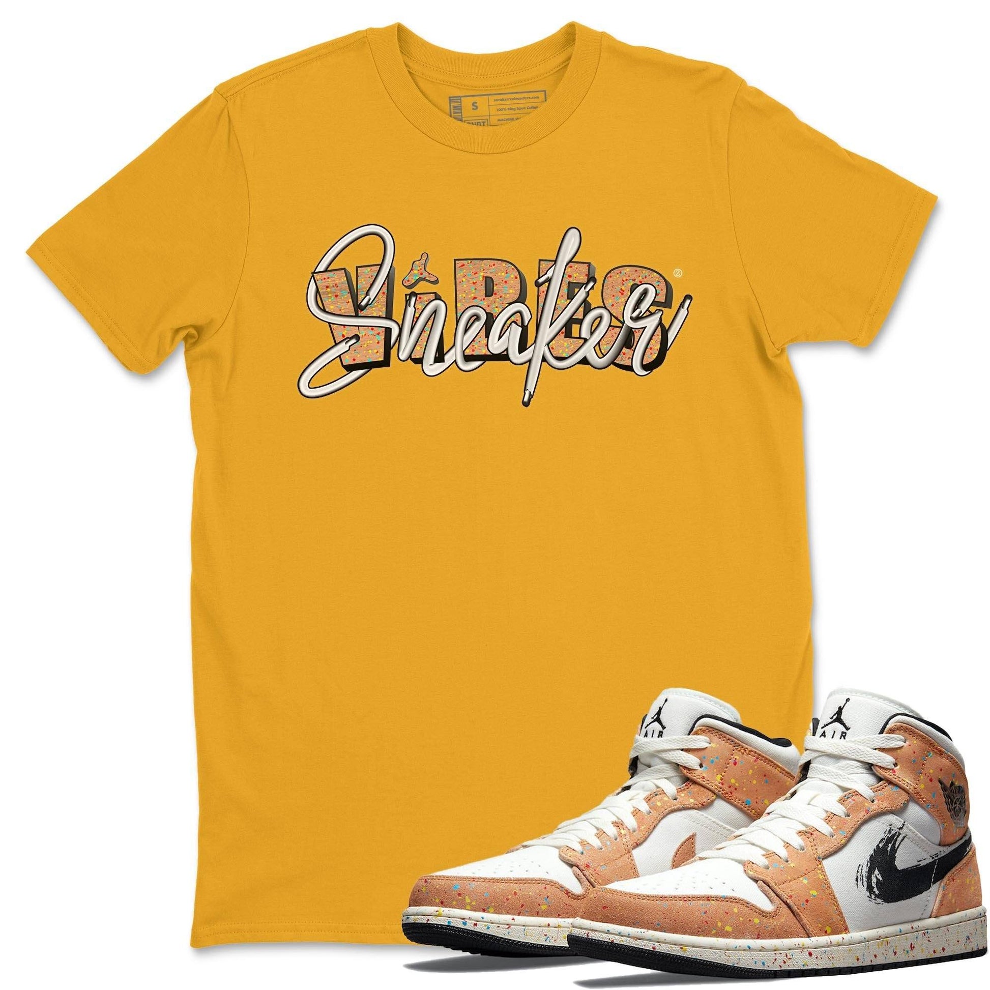 Jordan 1 Brushstroke Sneaker Match Tees Sneaker Vibes Sneaker Tees Jordan 1 Brushstroke Sneaker Release Tees Unisex Shirts