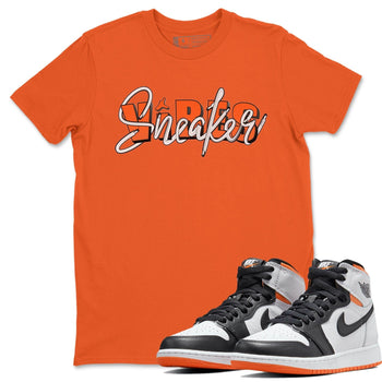Jordan 1 Electro Orange Sneaker Match Tees Sneaker Vibes Sneaker Tees Jordan 1 Electro Orange Sneaker Release Tees Unisex Shirts