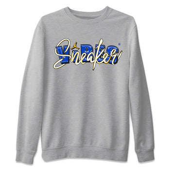 Jordan 1 Game Royal and Varsity Maize Sneaker Match Tees Sneaker Vibes Sneaker Tees Jordan 1 Game Royal and Varsity Maize Sneaker Release Tees Unisex Shirts