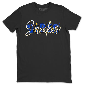 Jordan 1 Game Royal and Varsity Maize Sneaker Match Tees Sneaker Vibes Sneaker Tees Jordan 1 Game Royal and Varsity Maize Sneaker Release Tees Unisex Shirts