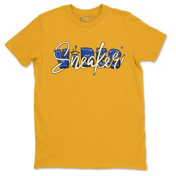 Jordan 1 Game Royal and Varsity Maize Sneaker Match Tees Sneaker Vibes Sneaker Tees Jordan 1 Game Royal and Varsity Maize Sneaker Release Tees Unisex Shirts