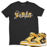 Jordan 1 Pollen Sneaker Match Tees Sneaker Vibes Sneaker Tees Jordan 1 Pollen Sneaker Release Tees Unisex Shirts