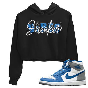Jordan 1 True Blue Sneaker Match Tees Sneaker Vibes Sneaker Tees Jordan 1 True Blue Sneaker Release Tees Women's Shirts