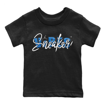 Jordan 1 True Blue Sneaker Match Tees Sneaker Vibes Sneaker Tees Jordan 1 True Blue Sneaker Release Tees Kids Shirts