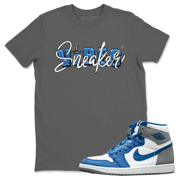 Jordan 1 True Blue Sneaker Match Tees Sneaker Vibes Sneaker Tees Jordan 1 True Blue Sneaker Release Tees Unisex Shirts