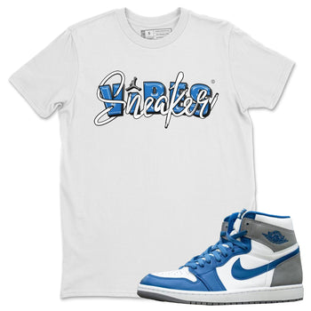 Jordan 1 True Blue Sneaker Match Tees Sneaker Vibes Sneaker Tees Jordan 1 True Blue Sneaker Release Tees Unisex Shirts