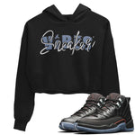 Jordan 12 Grind Sneaker Match Tees Sneaker Vibes Sneaker Tees Jordan 12 Grind Sneaker Release Tees Women's Shirts