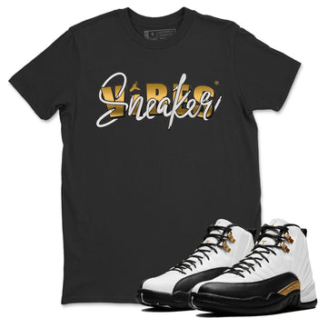 Jordan 12 Royalty Sneaker Match Tees Sneaker Vibes Sneaker Tees Jordan 12 Royalty Sneaker Release Tees Unisex Shirts