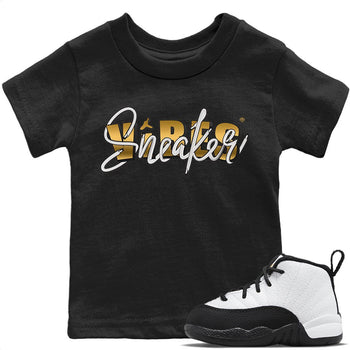 Jordan 12 Royalty Sneaker Match Tees Sneaker Vibes Sneaker Tees Jordan 12 Royalty Sneaker Release Tees Kids Shirts