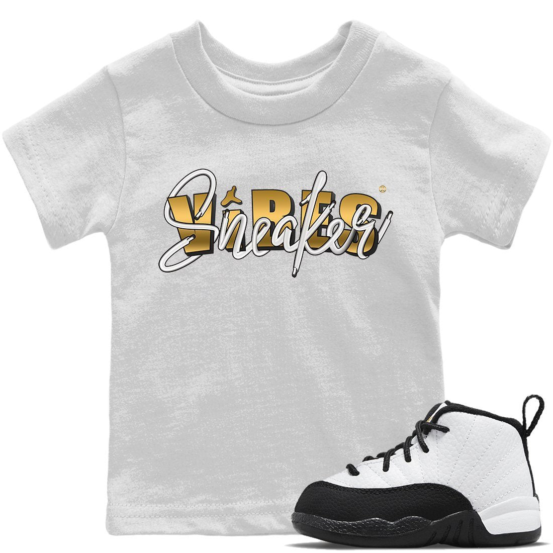 Jordan 12 Royalty Sneaker Match Tees Sneaker Vibes Sneaker Tees Jordan 12 Royalty Sneaker Release Tees Kids Shirts