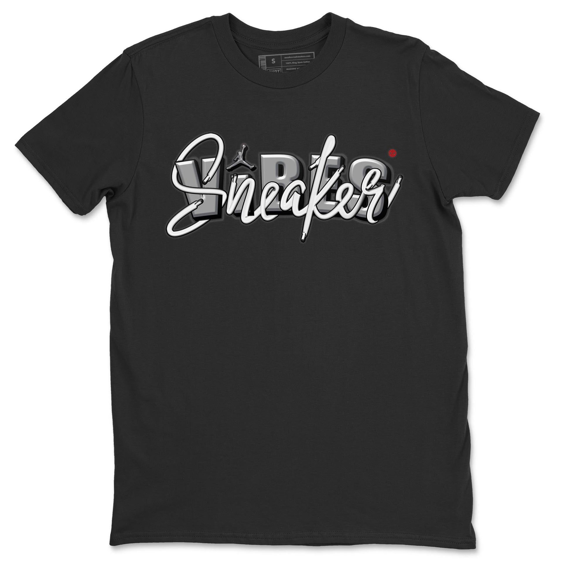 AJ13 Wolf Grey Sneaker Match Tees Sneaker Vibes Sneaker Tees Air Jordan 13 Wolf Grey SNRT Sneaker Release Tees Unisex Shirts Black 2