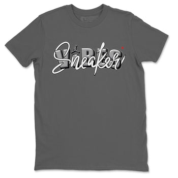 AJ13 Wolf Grey Sneaker Match Tees Sneaker Vibes Sneaker Tees Air Jordan 13 Wolf Grey SNRT Sneaker Release Tees Unisex Shirts Cool Grey 2