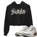 Jordan 3 A Ma Maniere Sneaker Match Tees Sneaker Vibes Sneaker Tees Jordan 3 A Ma Maniere Sneaker Release Tees Women's Shirts