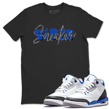 Jordan 3 Racer Blue Sneaker Match Tees Sneaker Vibes Sneaker Tees Jordan 3 Racer Blue Sneaker Release Tees Unisex Shirts