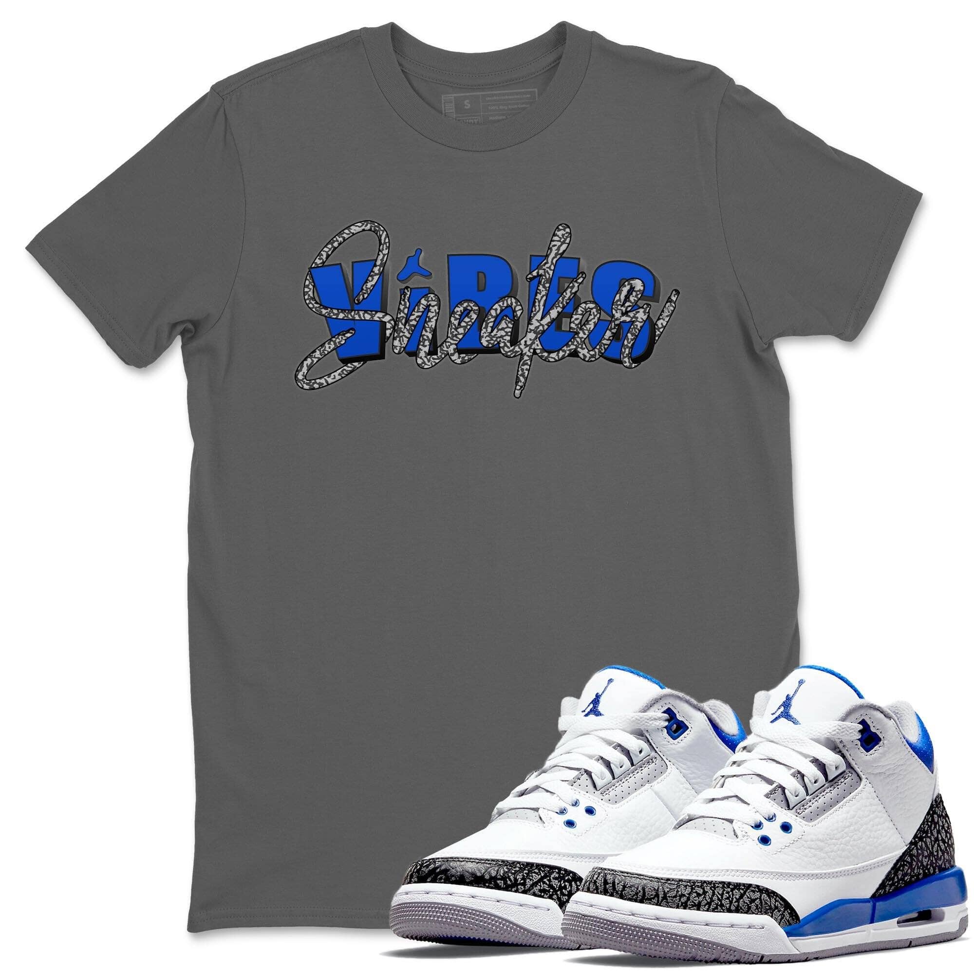 Jordan 3 Racer Blue Sneaker Match Tees Sneaker Vibes Sneaker Tees Jordan 3 Racer Blue Sneaker Release Tees Unisex Shirts