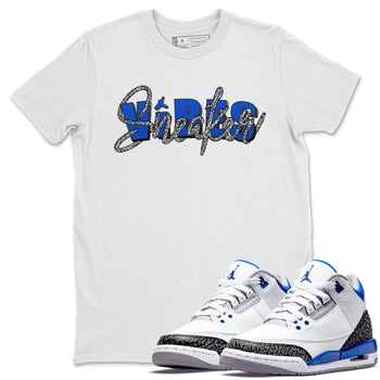 Jordan 3 Racer Blue Sneaker Match Tees Sneaker Vibes Sneaker Tees Jordan 3 Racer Blue Sneaker Release Tees Unisex Shirts