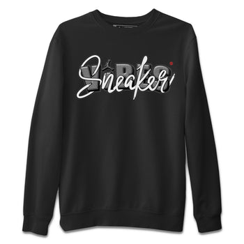 Air Jordan 3 White Cement Sneaker Match Tees Sneaker Vibes Sneaker Tees AJ 3s White Cement Sneaker Release Tees Unisex Shirts Black 2