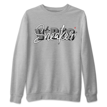 Air Jordan 3 White Cement Sneaker Match Tees Sneaker Vibes Sneaker Tees AJ 3s White Cement Sneaker Release Tees Unisex Shirts Heather Grey 2