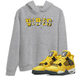Jordan 4 Lightning Sneaker Match Tees Sneaker Vibes Sneaker Tees Jordan 4 Lightning Sneaker Release Tees Unisex Shirts