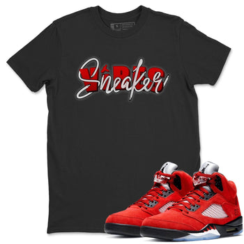 Jordan 5 Raging Bull Sneaker Match Tees Sneaker Vibes Sneaker Tees Jordan 5 Raging Bull Sneaker Release Tees Unisex Shirts