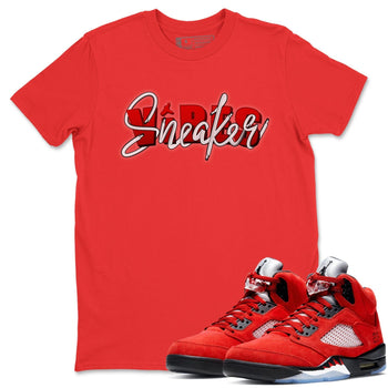 Jordan 5 Raging Bull Sneaker Match Tees Sneaker Vibes Sneaker Tees Jordan 5 Raging Bull Sneaker Release Tees Unisex Shirts