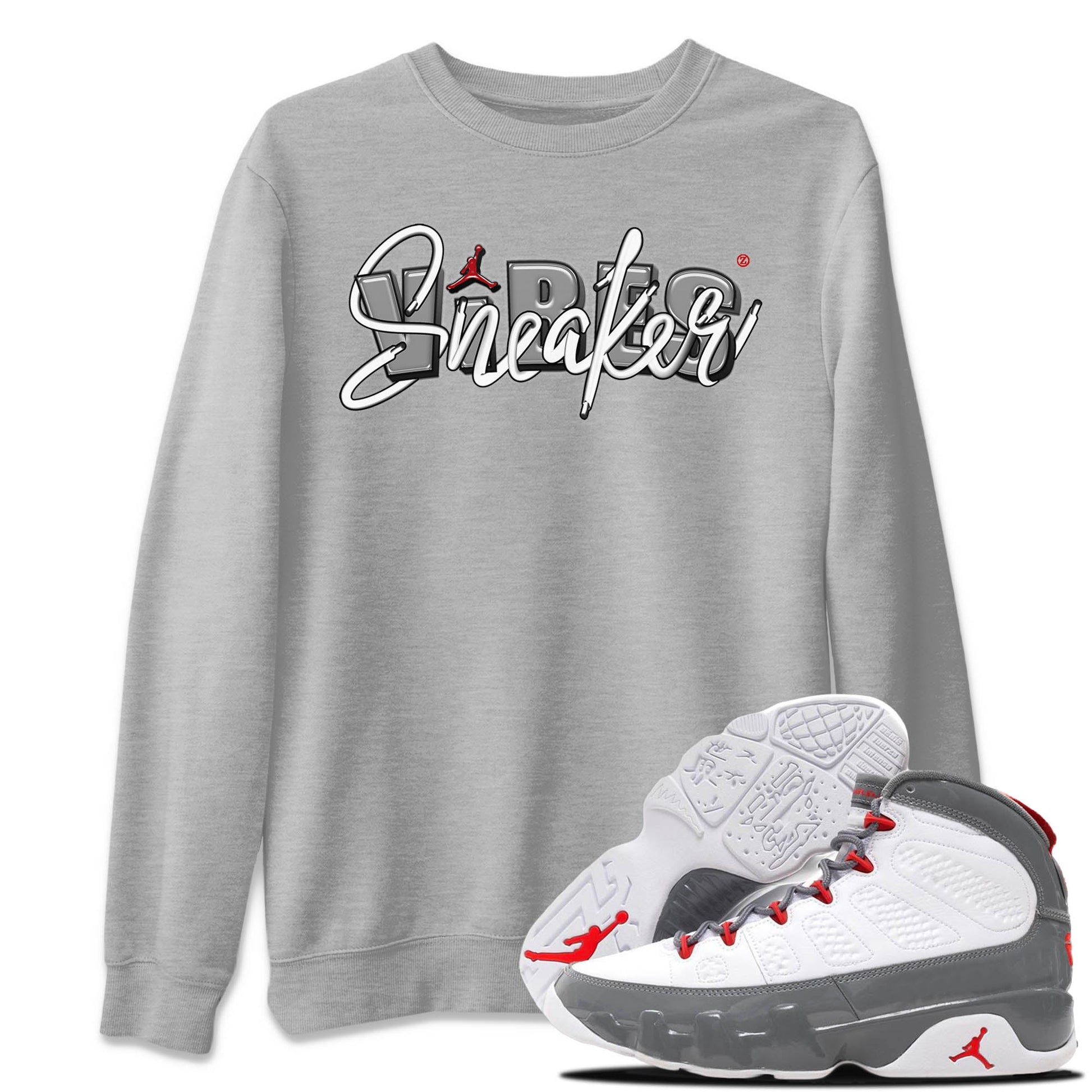 Jordan 9 Fire Red Sneaker Match Tees Sneaker Vibes Sneaker Tees Jordan 9 Fire Red Sneaker Release Tees Unisex Shirts