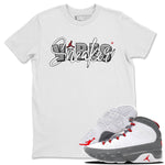 Jordan 9 Fire Red Sneaker Match Tees Sneaker Vibes Sneaker Tees Jordan 9 Fire Red Sneaker Release Tees Unisex Shirts