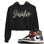 Jordan 1 Hand Crafted Sneaker Match Tees Sneaker Vibes Sneaker Tees Jordan 1 Hand Crafted Sneaker Release Tees Women's Shirts