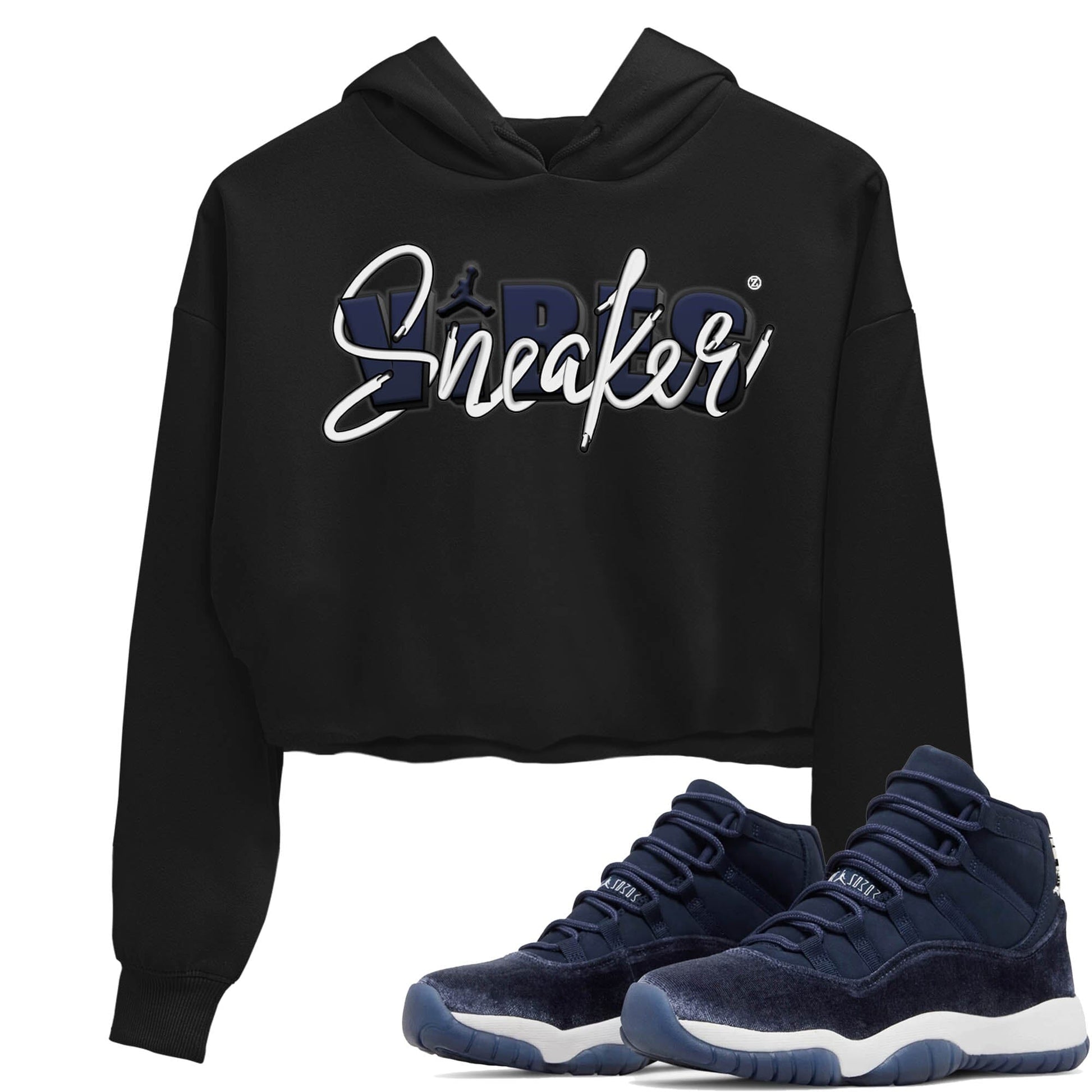 Jordan 11 Midnight Navy Sneaker Match Tees Sneaker Vibes Sneaker Tees Jordan 11 Midnight Navy Sneaker Release Tees Women's Shirts