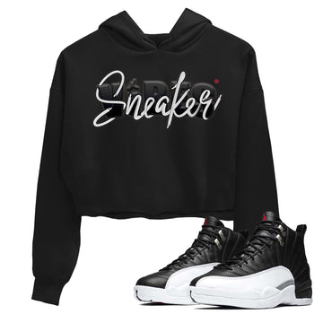 Jordan 12 Playoffs Sneaker Match Tees Sneaker Vibes Sneaker Tees Jordan 12 Playoffs Sneaker Release Tees Women's Shirts