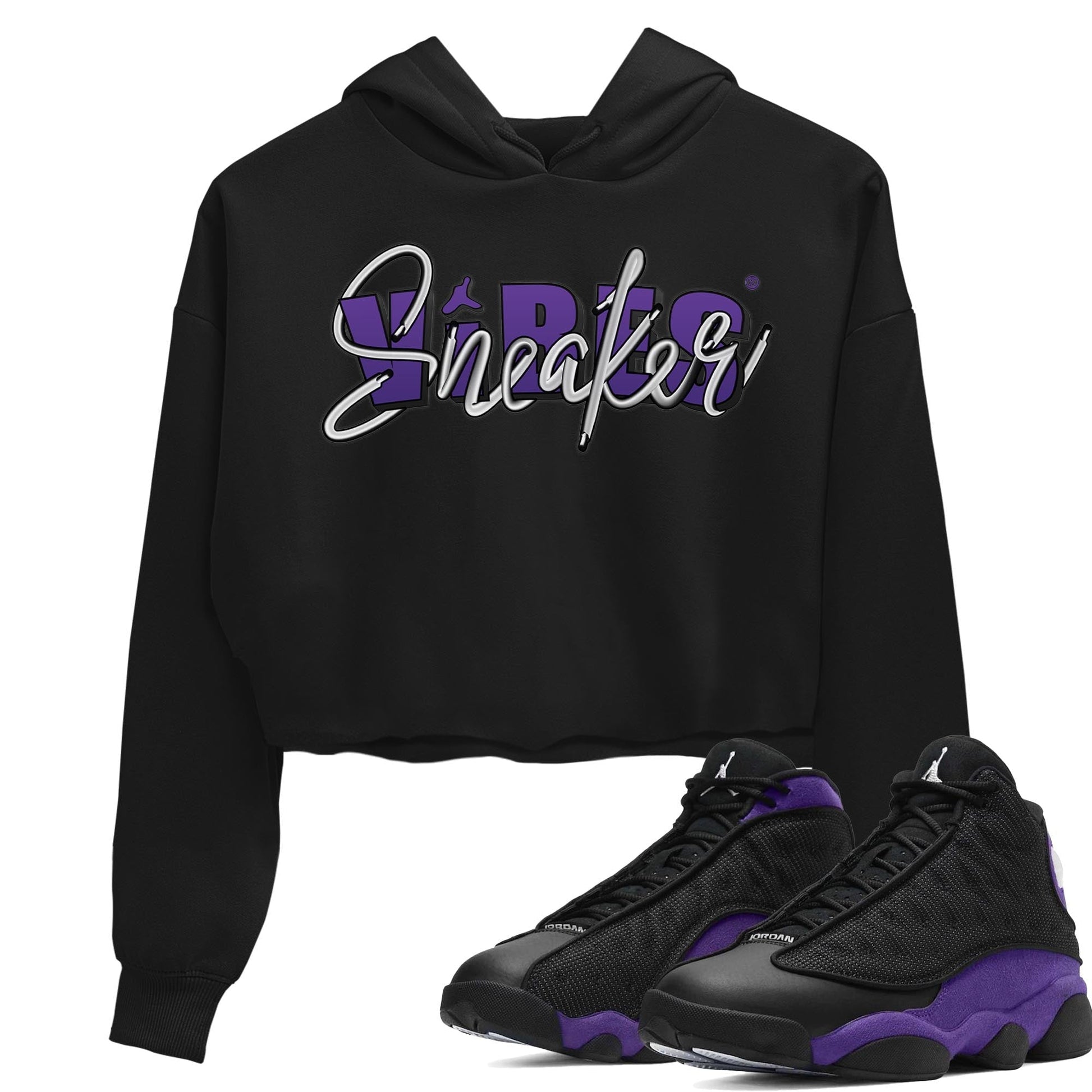 Jordan 13 Court Purple Sneaker Match Tees Sneaker Vibes Sneaker Tees Jordan 13 Court Purple Sneaker Release Tees Women's Shirts