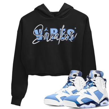 Jordan 6 UNC Sneaker Match Tees Sneaker Vibes Sneaker Tees Jordan 6 UNC Sneaker Release Tees Women's Shirts