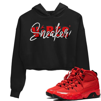 Jordan 9 Chile Red Sneaker Match Tees Sneaker Vibes Sneaker Tees Jordan 9 Chile Red Sneaker Release Tees Women's Shirts