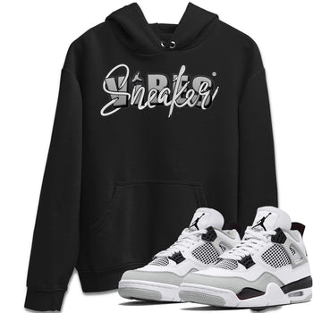 Jordan 4 Military Black Sneaker Match Tees Sneaker Vibes Sneaker Tees Jordan 4 Military Black Sneaker Release Tees Unisex Shirts