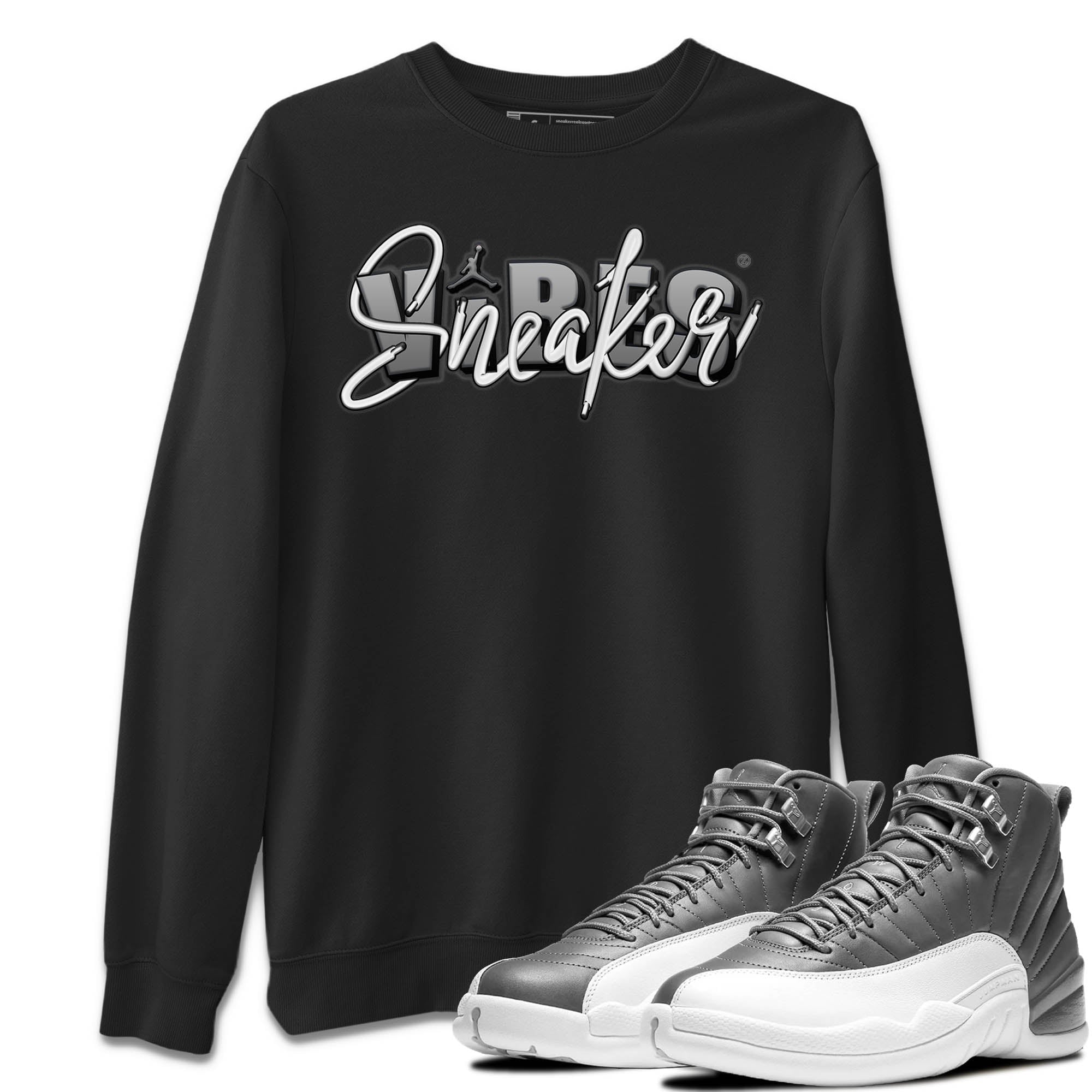 Jordan 12 Stealth Sneaker Match Tees Sneaker Vibes Sneaker Tees Jordan 12 Stealth Sneaker Release Tees Unisex Shirts