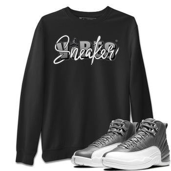 Jordan 12 Stealth Sneaker Match Tees Sneaker Vibes Sneaker Tees Jordan 12 Stealth Sneaker Release Tees Unisex Shirts