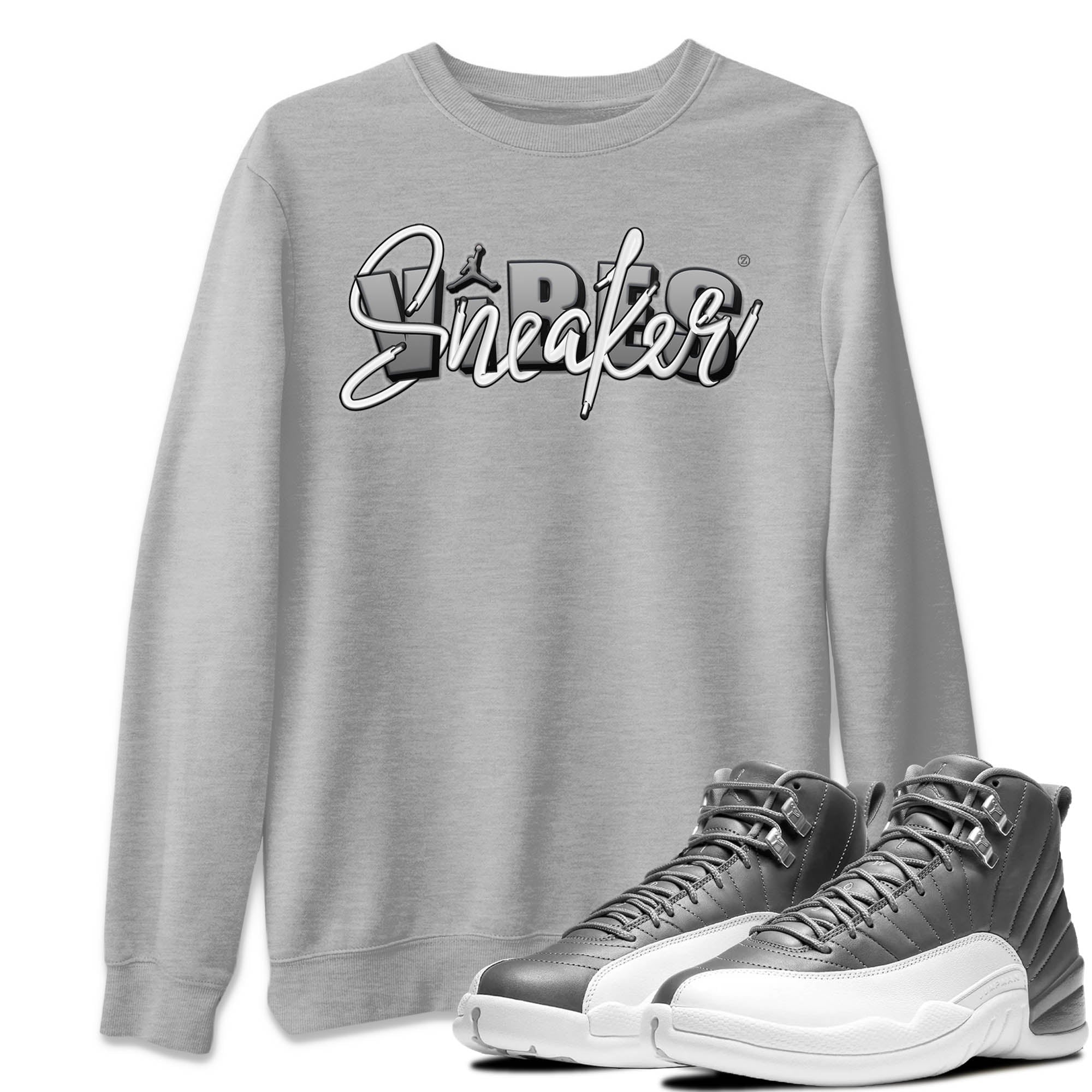 Jordan 12 Stealth Sneaker Match Tees Sneaker Vibes Sneaker Tees Jordan 12 Stealth Sneaker Release Tees Unisex Shirts
