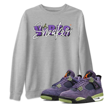 Jordan 4 Canyon Purple Sneaker Match Tees Sneaker Vibes Sneaker Tees Jordan 4 Canyon Purple Sneaker Release Tees Unisex Shirts