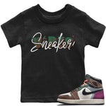 Jordan 1 Hand Crafted Sneaker Match Tees Sneaker Vibes Sneaker Tees Jordan 1 Hand Crafted Sneaker Release Tees Kids Shirts