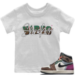 Jordan 1 Hand Crafted Sneaker Match Tees Sneaker Vibes Sneaker Tees Jordan 1 Hand Crafted Sneaker Release Tees Kids Shirts