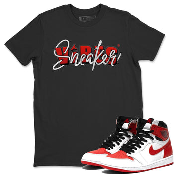 Jordan 1 Heritage Sneaker Match Tees Sneaker Vibes Sneaker Tees Jordan 1 Heritage Sneaker Release Tees Unisex Shirts