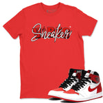 Jordan 1 Heritage Sneaker Match Tees Sneaker Vibes Sneaker Tees Jordan 1 Heritage Sneaker Release Tees Unisex Shirts
