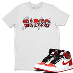Jordan 1 Heritage Sneaker Match Tees Sneaker Vibes Sneaker Tees Jordan 1 Heritage Sneaker Release Tees Unisex Shirts